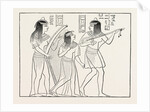 Old Egyptian Musicians by Anonymous