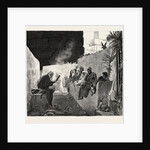 Reading The Koran in an Ancient Temple by Anonymous