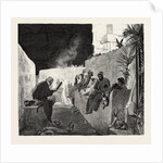 Reading The Koran in an Ancient Temple by Anonymous