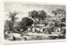 Village Near Assouan, Egypt, Engraving 1879 by Anonymous