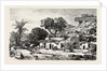 Village Near Assouan, Egypt, Engraving 1879 by Anonymous
