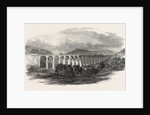 Great Dee Viaduct, the Shrewsbury Chester Railway by Anonymous