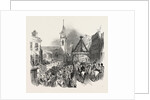 Queen Victoria Passing St. Mark's Church, Jersey, 1846 by Anonymous
