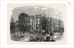 Queen Victoria's Visit to Birmingham, UK: Arrival of Her Majesty at Stoneleigh Abbey, 1858 by Anonymous