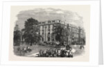 Queen Victoria's Visit to Birmingham, UK: Arrival of Her Majesty at Stoneleigh Abbey, 1858 by Anonymous