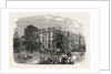 Queen Victoria's Visit to Birmingham, UK: Arrival of Her Majesty at Stoneleigh Abbey, 1858 by Anonymous