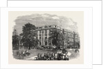 Queen Victoria's Visit to Birmingham, UK: Arrival of Her Majesty at Stoneleigh Abbey, 1858 by Anonymous