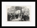 Queen Victoria's Visit to Birmingham, UK: Reading of the Birmingham Corporation' Address to Her Majesty in the Town Hall, 1858 by Anonymous