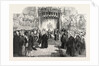 Queen Victoria's Visit to Birmingham, UK: Reading of the Birmingham Corporation' Address to Her Majesty in the Town Hall, 1858 by Anonymous