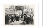 Queen Victoria's Visit to Birmingham, UK: Reading of the Birmingham Corporation' Address to Her Majesty in the Town Hall, 1858 by Anonymous