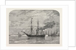 The Cherbourg Fetes: The Pera, Members of the House of Commons, Leaving Southampton, UK, 1858 by Anonymous