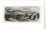 The Hon. Artillery Company of London Practising with the Rifle, Seaford, East Sussex, UK, 1858 by Anonymous