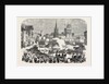 Queen Victoria's Visit to Leeds, UK: Her Majesty Passing Through Clarendon Road, 1858 by Anonymous