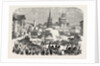 Queen Victoria's Visit to Leeds, UK: Her Majesty Passing Through Clarendon Road, 1858 by Anonymous