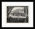 The Theatre of Oberammergau Passion Play, Bavaria, Bayern, Germany, 1870 by Anonymous