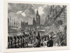 Opening of the Victoria Embankment by the Prince of Wales and Princess Louise, London, 1870 by Anonymous