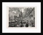 Opening of the Victoria Embankment by the Prince of Wales and Princess Louise, London, 1870 by Anonymous