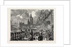 Opening of the Victoria Embankment by the Prince of Wales and Princess Louise, London, 1870 by Anonymous