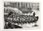 Man of War's Men at Portsmouth, UK, 1870 by Anonymous