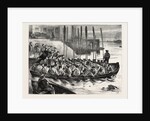 Man of War's Men at Portsmouth, UK, 1870 by Anonymous