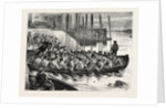 Man of War's Men at Portsmouth, UK, 1870 by Anonymous