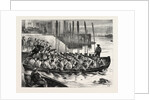 Man of War's Men at Portsmouth, UK, 1870 by Anonymous