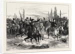 Fugitives from Woerth Riding Into Hagenau, France, 1870 by Anonymous