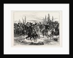 Fugitives from Woerth Riding Into Hagenau, France, 1870 by Anonymous