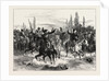 Fugitives from Woerth Riding Into Hagenau, France, 1870 by Anonymous