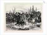 Fugitives from Woerth Riding Into Hagenau, France, 1870 by Anonymous