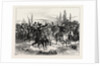 Fugitives from Woerth Riding Into Hagenau, France, 1870 by Anonymous