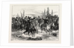 Fugitives from Woerth Riding Into Hagenau, France, 1870 by Anonymous