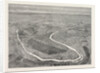 Bird's-Eye View of Paris and Its Fortifications, France, 1870 by Anonymous