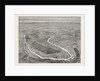 Bird's-Eye View of Paris and Its Fortifications, France, 1870 by Anonymous