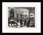 Scene at a Railway Station on the Arrival of a Train with Wounded People, 1870 by Anonymous