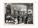 Scene at a Railway Station on the Arrival of a Train with Wounded People, 1870 by Anonymous