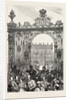 Scene at Nancy: The Prussians and the Populace, France, 1870 by Anonymous