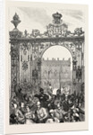 Scene at Nancy: The Prussians and the Populace, France, 1870 by Anonymous