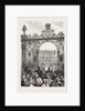 Scene at Nancy: The Prussians and the Populace, France, 1870 by Anonymous
