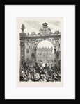 Scene at Nancy: The Prussians and the Populace, France, 1870 by Anonymous