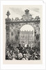 Scene at Nancy: The Prussians and the Populace, France, 1870 by Anonymous