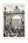 Scene at Nancy: The Prussians and the Populace, France, 1870 by Anonymous