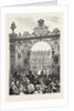 Scene at Nancy: The Prussians and the Populace, France, 1870 by Anonymous