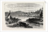 The Red River Expedition: View from Volunteer Camp, Thunder Bay, 1870, Canada by Anonymous