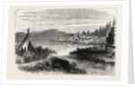 The Red River Expedition: View from Volunteer Camp, Thunder Bay, 1870, Canada by Anonymous