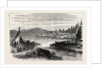 The Red River Expedition: View from Volunteer Camp, Thunder Bay, 1870, Canada by Anonymous