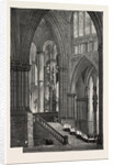 Interior of Strasbourg Cathedral, France, 1870 by Anonymous
