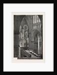 Interior of Strasbourg Cathedral, France, 1870 by Anonymous