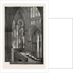 Interior of Strasbourg Cathedral, France, 1870 by Anonymous