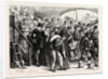 Landing of French Refugees at London Bridge, London, 1870 by Anonymous